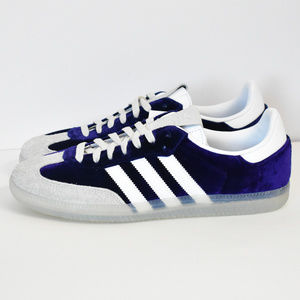 Adidas Samba OG 420 Purple Haze Velvet Gray Suede